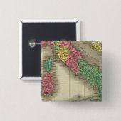 Italië 24 vierkante button 5,1 cm (Voorkant /achterkant)