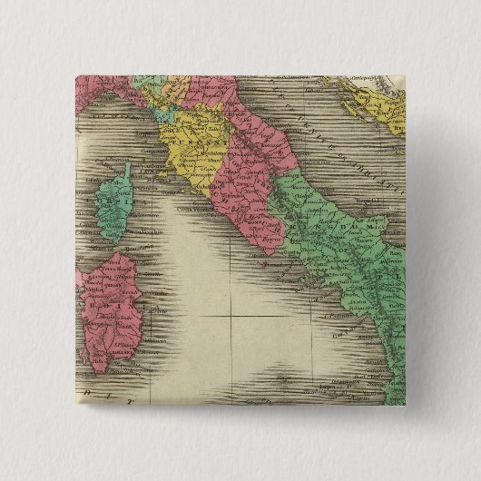 Italië 24 vierkante button 5,1 cm (Voorkant)