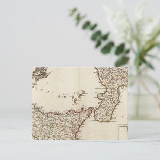 Italië 25 briefkaart (Staand voorkant)