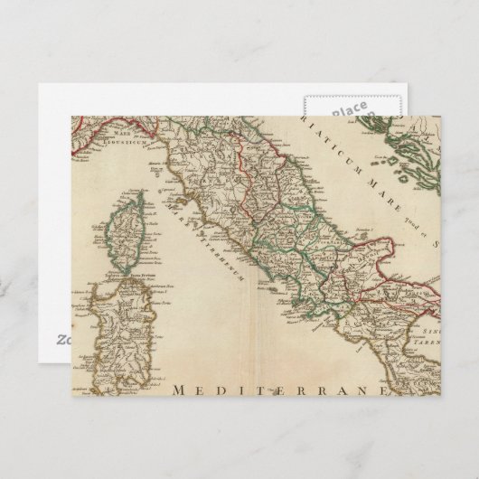 Italië 25 briefkaart (Voorkant / Achterkant)