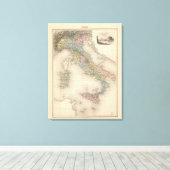 Italië 25 canvas afdruk (Insitu (Houten vloer))