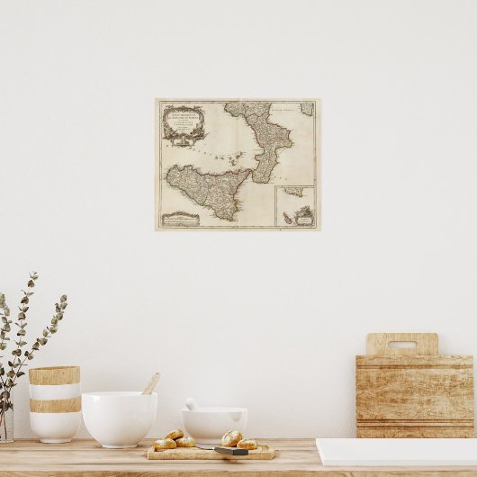 Italië 25 poster (Keuken)