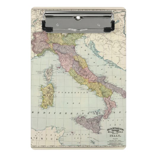 Italië 26 mini klembord (Voorkant)