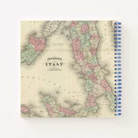 Italië 26 notitieboek (Achterkant)