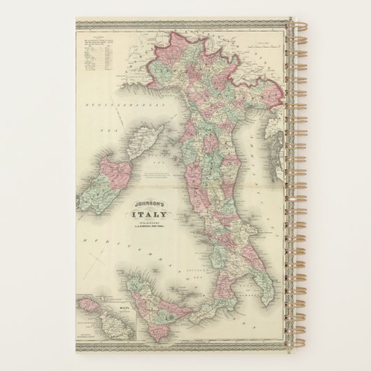 Italië 26 planner (Achterkant)