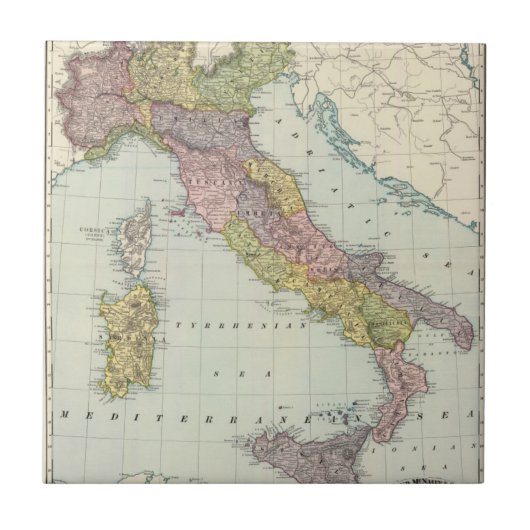 Italië 26 tegeltje (Voorkant)