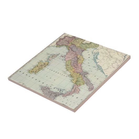 Italië 26 tegeltje (Zijkant)