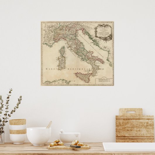 Italië 27 poster (Keuken)