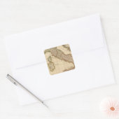 Italië 29 vierkante sticker (Envelop)
