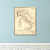 Italië 2 canvas afdruk (Insitu (Houten vloer))