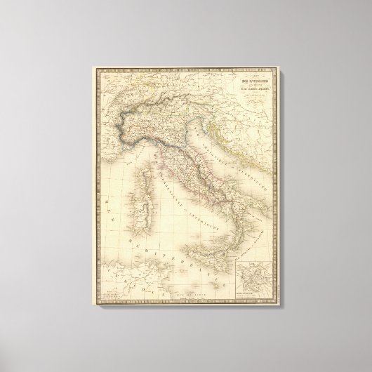 Italië 2 canvas afdruk (Voorkant)