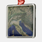 Italië 2 metalen ornament (Links)