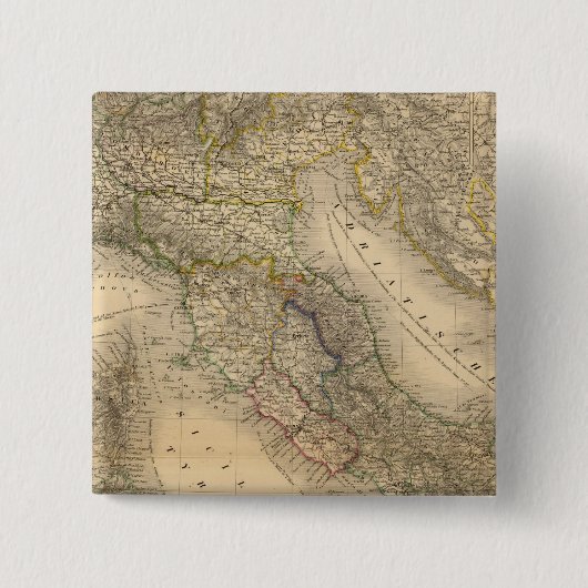 Italië 2 vierkante button 5,1 cm (Voorkant)