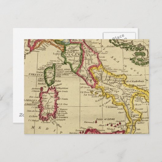 Italië 3 briefkaart (Voorkant / Achterkant)