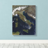 Italië 3 canvas afdruk (Insitu (Houten vloer))