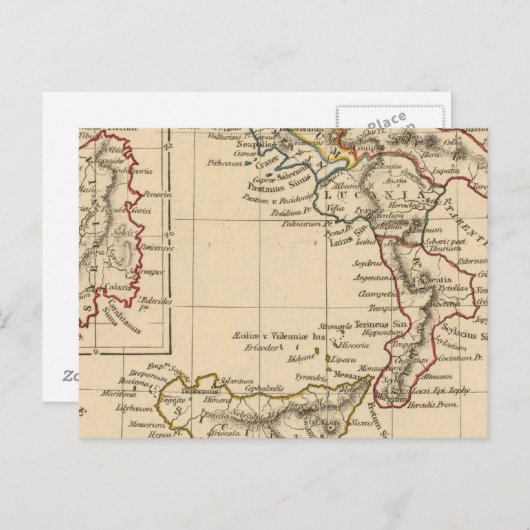 Italië 4 briefkaart (Voorkant / Achterkant)