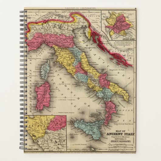 Italië 4 planner (Voorkant)