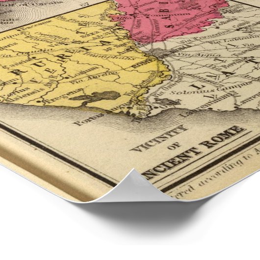 Italië 4 poster (Hoek)