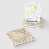 Italië 4 stenen onderzetter (Zijkant)