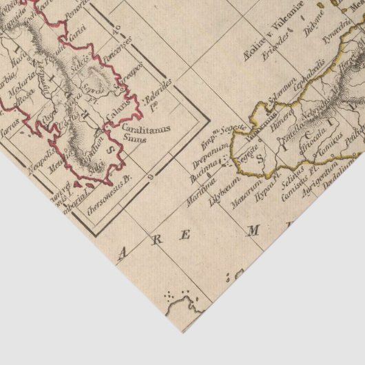 Italië 4 tissuepapier (Detail)