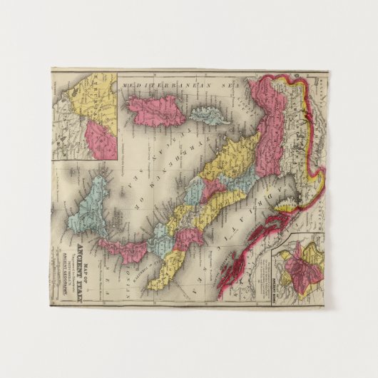 Italië 4 wandkleed (Voorkant (horizontaal))