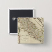 Italië 5 vierkante button 5,1 cm (Voorkant /achterkant)