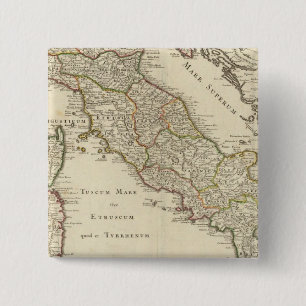 Italië 5 vierkante button 5,1 cm