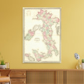 Italië 6 canvas afdruk (Insitu (Woonkamer))