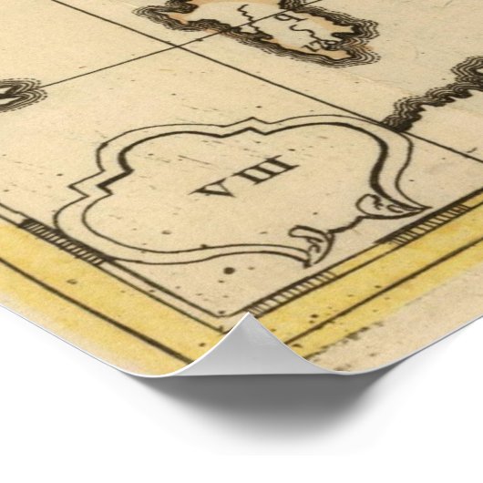 Italië 7 poster (Hoek)