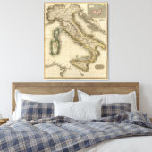 Italië 8 canvas afdruk (Insitu (Slaapkamer))