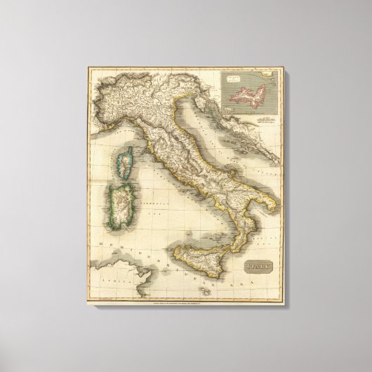 Italië 8 canvas afdruk (Voorkant)