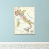 Italië 9 canvas afdruk (Insitu (Houten vloer))
