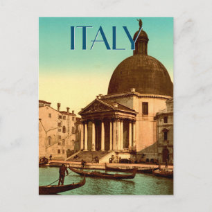 Italië Aangepaste tekst San Simeone Piccolo Venice Briefkaart