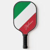 Italië Aangepersonaliseerde aantekeningen op de vl Pickleball Paddle (Voorkant)
