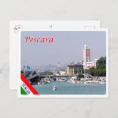 Italië - Abruzzo - Pescara - Briefkaart (Voorkant / Achterkant)