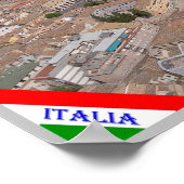 Italië - Abruzzo - Teramo - Poster (Hoek)