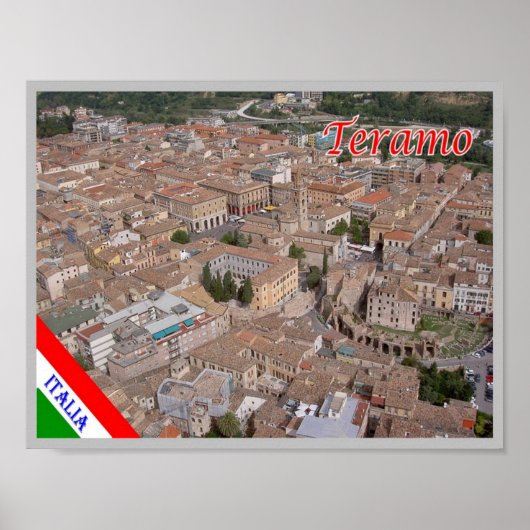 Italië - Abruzzo - Teramo - Poster (Voorkant)
