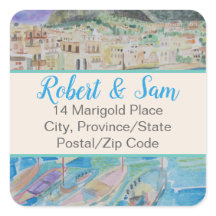 Italië Adreslabel (20)