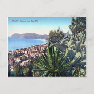Italië, Alassio, Cactus op de helling Briefkaart