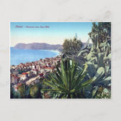 Italië, Alassio, Cactus op de helling Briefkaart (Voorkant)
