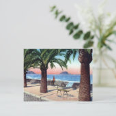Italië, Alassio Esplanade Briefkaart (Staand voorkant)