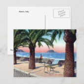 Italië, Alassio Esplanade Briefkaart (Voorkant / Achterkant)