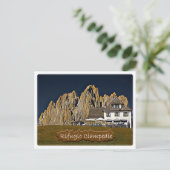 Italië - Alpenhut Ciampedie - Dolomiti - Briefkaart (Staand voorkant)