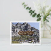 Italië - alpine hut Capanna Alpina - Dolomiti - Briefkaart (Staand voorkant)