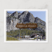 Italië - alpine hut Capanna Alpina - Dolomiti - Briefkaart (Voorkant)