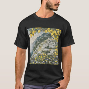 Italië Amalfi Coast Lemon Souvenier Italia T-shirt