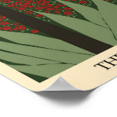 Italië Amalfi Coast Vintage Poster (Hoek)