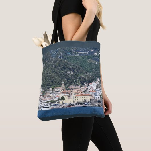 Italië Amalfi-kust Schoudertas Tote Bag (Dichtbij)