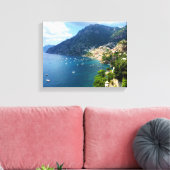 Italië Amalfikust Canvas Afdruk (Insitu (Woonkamer))