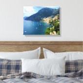 Italië Amalfikust Canvas Afdruk (Insitu (Slaapkamer))